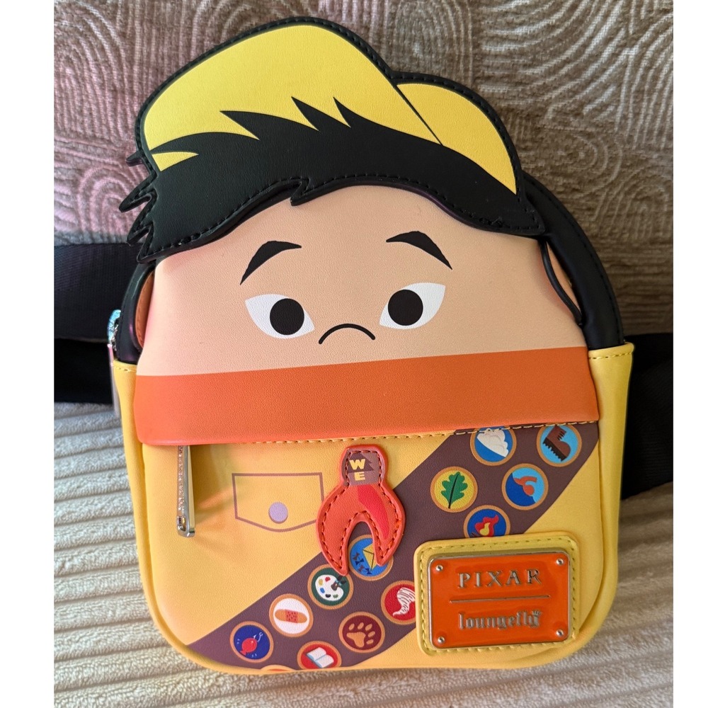 Loungefly Pixar Up Russell Crossbody Bag Small Wilderness Explorer Cosplay